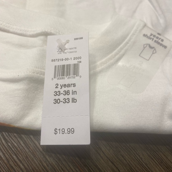 Kids Gap Pride Logo T-Shirt. 
2t 2 years toddler 
Nwt - Picture 3 of 4